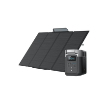 Load image into Gallery viewer, EcoFlow DELTA 2 Portable Power Station 1024Wh + One 400W Solar Panel 2 KIT
