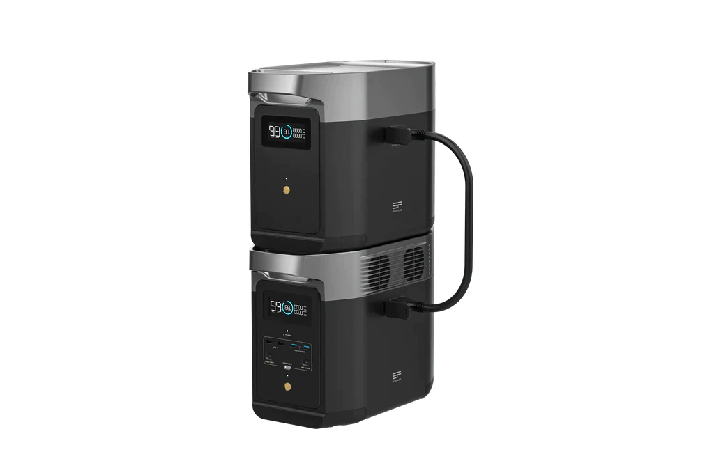 Estación de energía portátil EcoFlow DELTA 2 de 1024 Wh + una batería adicional DELTA 2