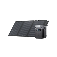 Load image into Gallery viewer, EcoFlow DELTA 1300 Portable Power Station + Two 160W Portable Solar Panel 3 KIT
