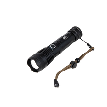 Load image into Gallery viewer, EcoFlow Flashlight Storch-B with strap, black design.
