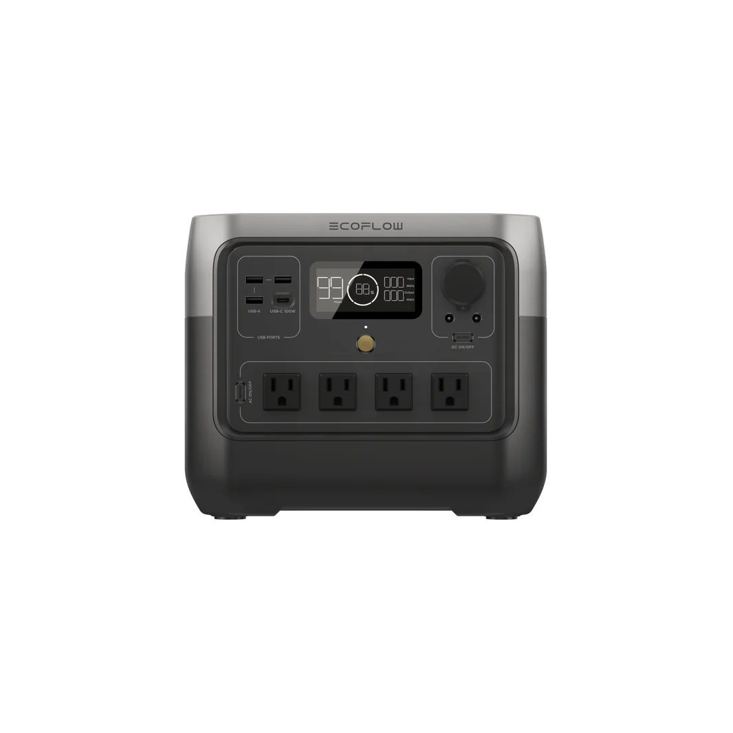 Generador de energía portátil EcoFlow RIVER 2 Pro de 768 Wh para el hogar y camping