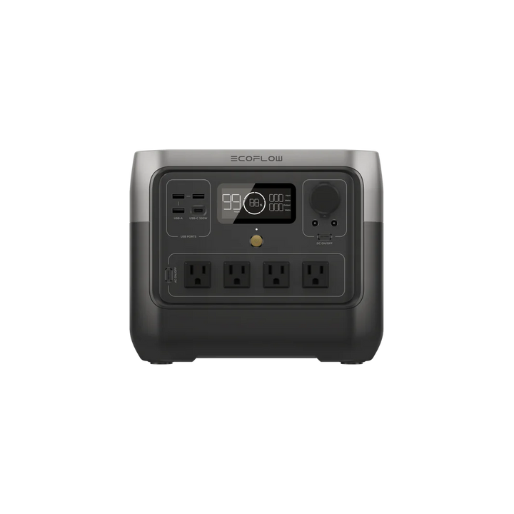 Generador de energía portátil EcoFlow RIVER 2 Pro de 768 Wh para el hogar y camping