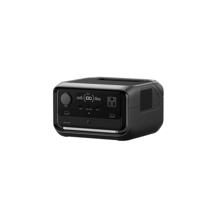 Estación de energía portátil X EcoFlow RIVER 3 Plus, capacidad de 286 Wh, salida de 600 W