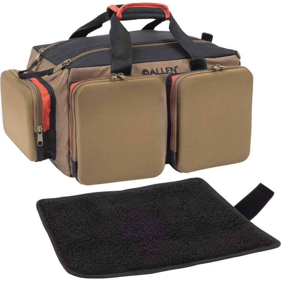 Allen Eliminator Rangemaster Range Bag Tan 17x11x9 in 600D Polyester Organizer