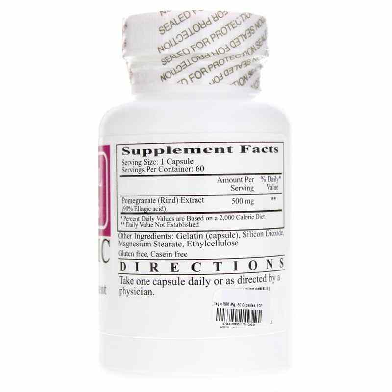 Ecological Formulas Ellagic Acid 500 mg Natural Antioxidant Support 60 Caps
