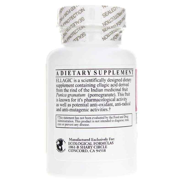 Ecological Formulas Ellagic Acid 500 mg Natural Antioxidant Support 60 Caps
