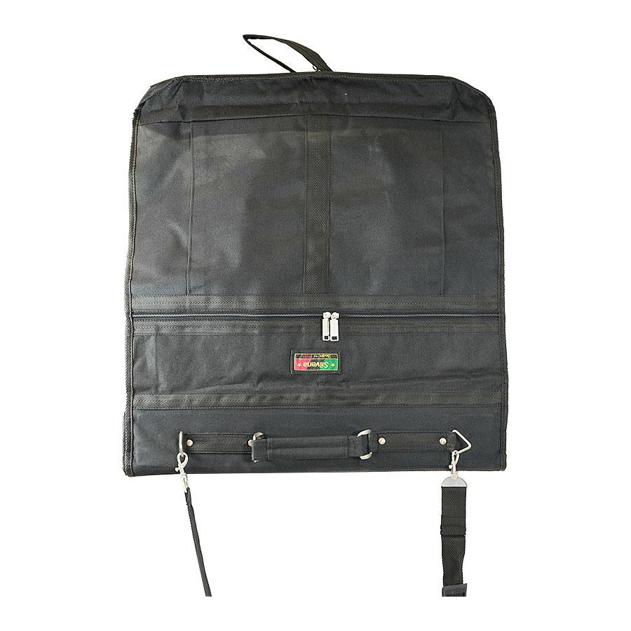 Silvana Garment Carrier Black Travel Bag Clothing Storage Organizer Durable
