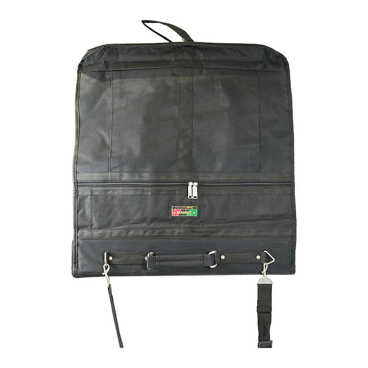 Silvana Garment Carrier Black Travel Bag Clothing Storage Organizer Durable