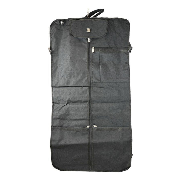 Silvana Garment Carrier Black Travel Bag Clothing Storage Organizer Durable