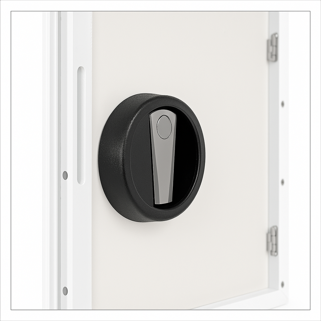 Guard Dog Pet Door – Medium Size, Secure Flush Fit, Locking Panel, Weatherproof