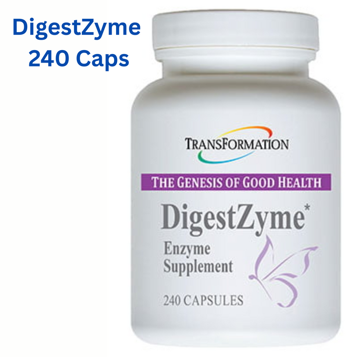 Enzimas de transformación DigestZyme: apoyo a la digestión, energía e inmunidad (240 cápsulas)