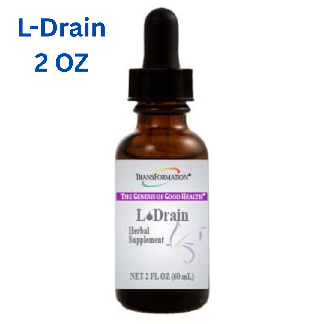 Gotas herbales Transformation Enzymes L Drain que favorecen la salud del sistema linfático (56 ml)