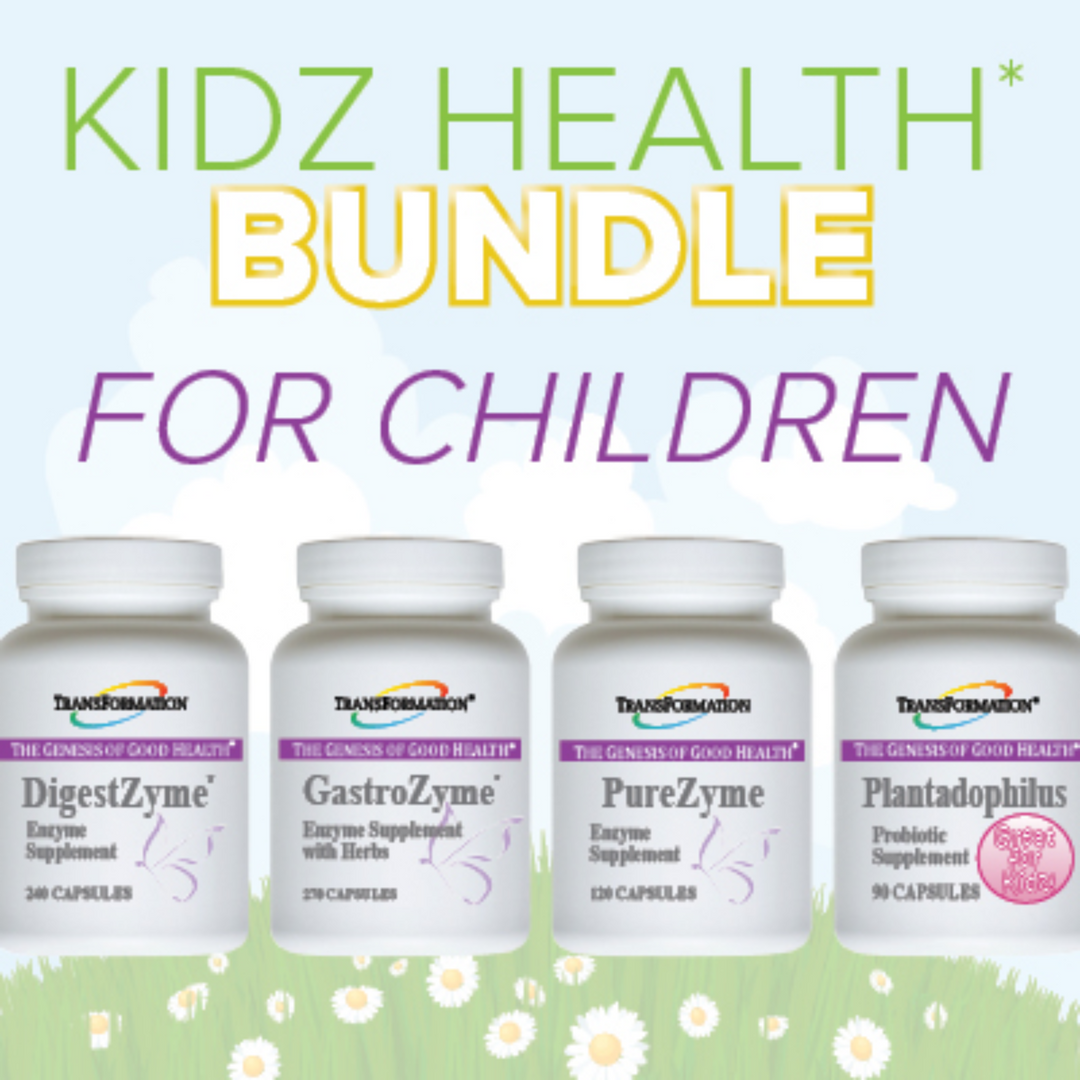Transformation Children Bundle DigestZyme GastroZyme PureZyme Plantadophilus