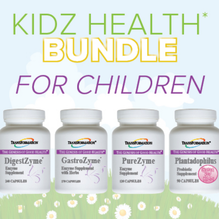 Transformation Children Bundle DigestZyme GastroZyme PureZyme Plantadophilus