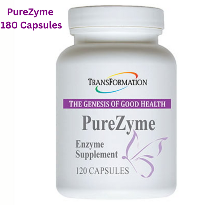 Mezcla de proteasas PureZyme de enzimas de transformación para la salud digestiva (120 cápsulas)