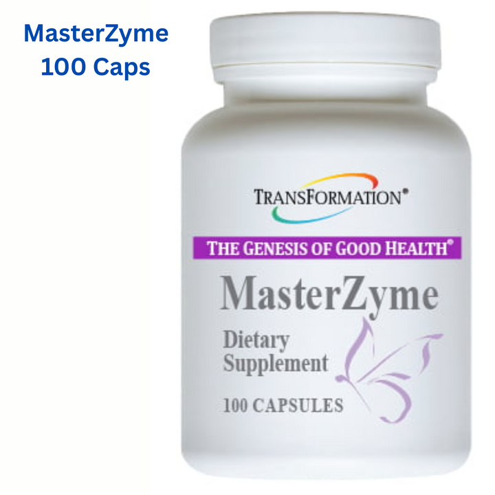 MasterZyme de Transformation Enzymes: Apoyo al equilibrio hormonal y la energía (100 cápsulas)