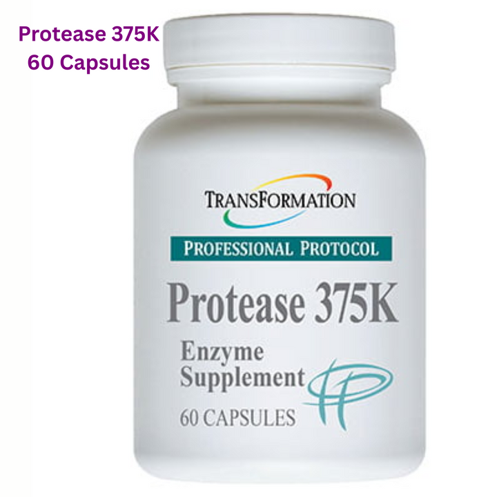 Enzimas de Transformación Proteasa 375K Favorece el Equilibrio Sistémico 60 Cápsulas