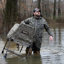 Load image into Gallery viewer, Higdon Outdoors Invisilab Dog Blind Mossy Oak Bottomland Portable Shelter

