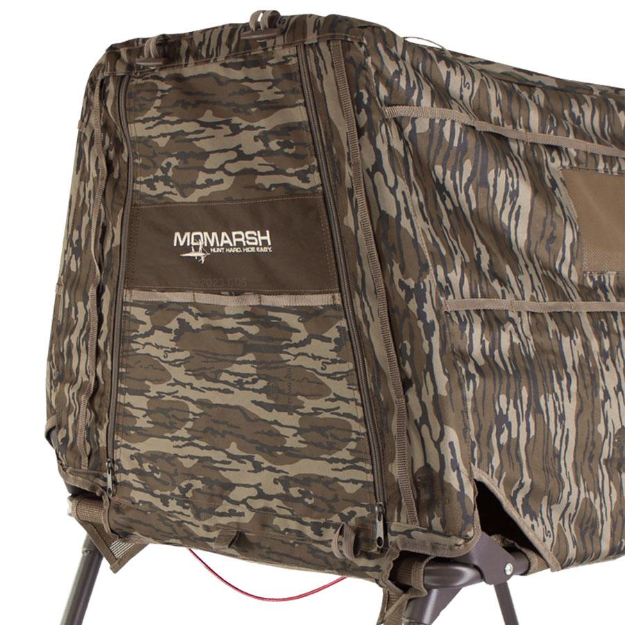 Higdon Outdoors Invisilab Dog Blind Mossy Oak Bottomland Portable Shelter