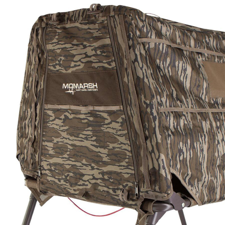 Higdon Outdoors Invisilab Dog Blind Mossy Oak Bottomland Portable Shelter