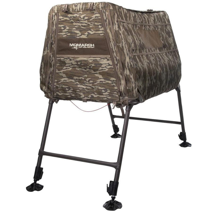 Higdon Outdoors Invisilab Dog Blind Mossy Oak Bottomland Portable Shelter
