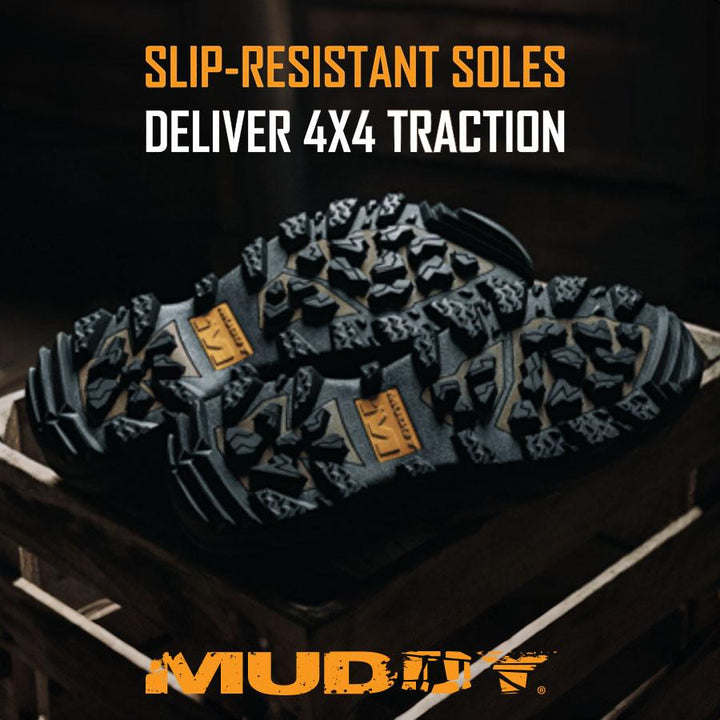 MUDDY DV8 17 Inch Non-Insulated Boots Clay Size 10D Outdoor Footwear