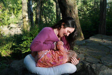 Load image into Gallery viewer, Holy Lamb Organics Nursing Pillow Premium Organic Eco Wool Bo Peep Natural New
