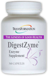 Transformation Enzymes DigestZyme Prebiotic Probiotic Digestive Supplement 360 Caps 2 Pack