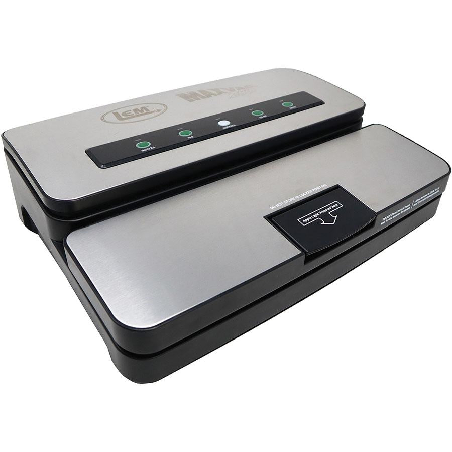 LEM MaxVac 250 Vacuum Sealer Stainless Steel Durable Reliable Food Storage