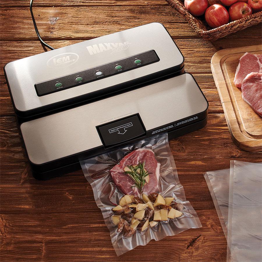 LEM MaxVac 250 Vacuum Sealer Stainless Steel Durable Reliable Food Storage