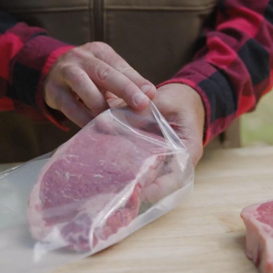 LEM Products MaxVac 500 Vacuum Sealer Durable Reliable Food Storage With Holder