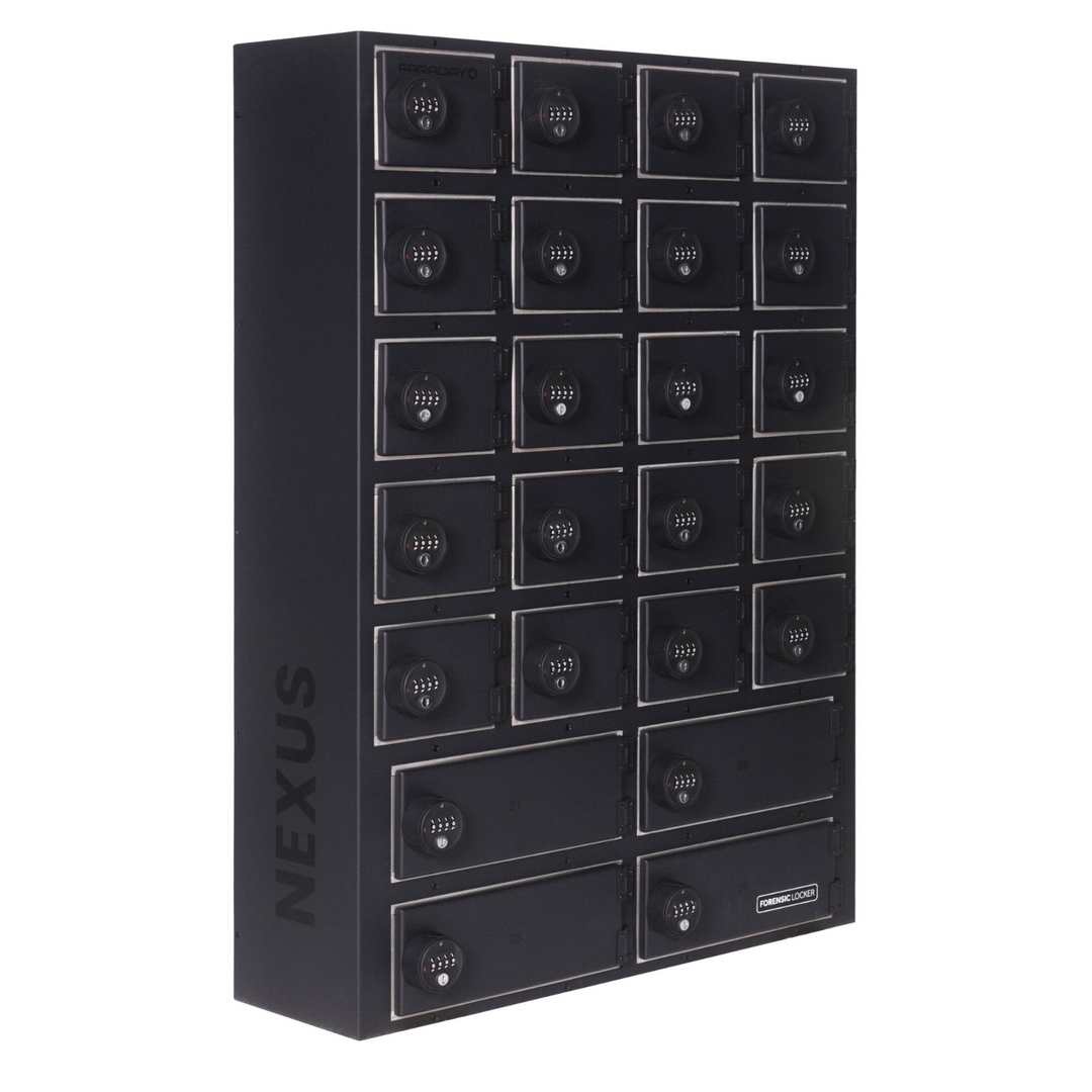 Faraday NEXUS Faraday Locker Secure RF Shielded Storage Box for Data Protection