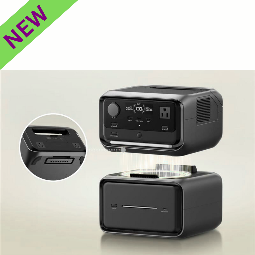 EcoFlow River 3 Plus Portable Power Station + River 3 Plus Battery 572 Wh