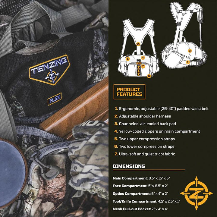 Tenzing FLEX LUMBAR PACK - MOSSY OAK BREAKUP COUNTRY