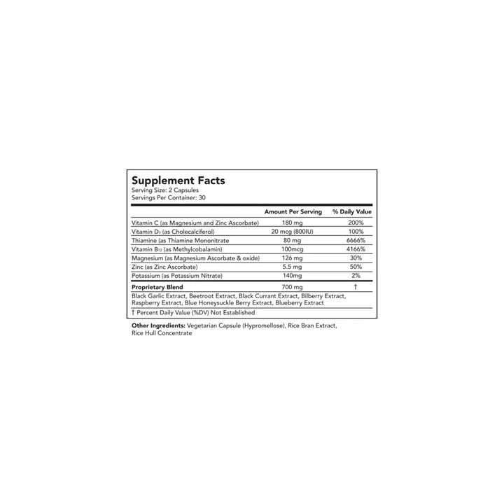 Calroy Vascanox HP 60 caps Supports Nitric Oxide Production and Circulation