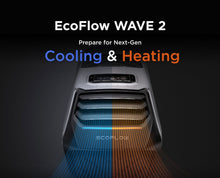 Load image into Gallery viewer, EcoFlow WAVE 2 Portable Air Conditioner and Heater with advanced cooling and heating technology.
