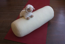 Load image into Gallery viewer, Holy Lamb Organics Wool Yoga Bolster Comfortable Supportive
