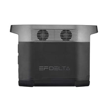 Load image into Gallery viewer, EcoFlow DELTA 1300 Portable Power Station 1260Wh Lithium ION Generator, view of the generator&#39;s side showing ventilation design and EFDELTA branding.
