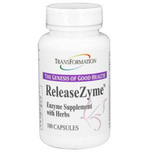 Load image into Gallery viewer, Transformation Enzymes ReleaseZyme Digestive Support Herbal 100 Capsules 2 PACK Supplement Bottle
