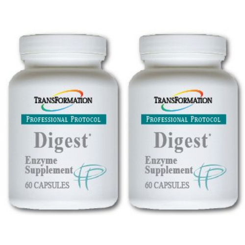 Transformation Enzymes Digest immune system health 60 caps bottle DIG60 2 pack.