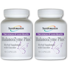 Load image into Gallery viewer, Transformation Enzymes BalanceZyme Plus Herbal Supplement 90 Caps BALZ 3 PACK bottles.
