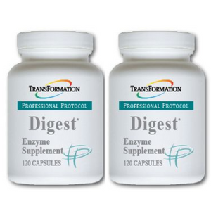 Transformation Enzymes Digest Immune System Health 120 Caps Bottle DIG120 3 PACK, digestive enzyme supplement.