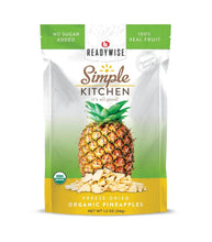 Load image into Gallery viewer, ReadyWise Simple Kitchen Organic FreezeDried Pineapples 1.2 Oz 12 PACK
