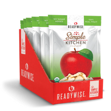 Load image into Gallery viewer, ReadyWise Simple Kitchen Organic Freeze-Dried Apples 0.7 Oz 12 PACK
