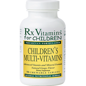 Rx Vitamins Children's Multi-Vitamin Grape 90 Chewable Tabs