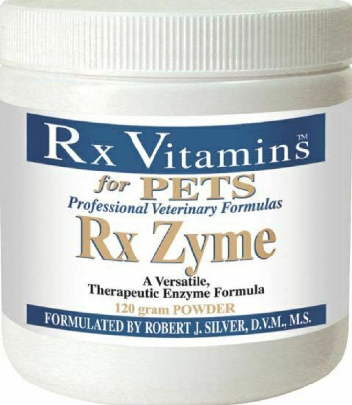 Vitaminas Rx para Mascotas Rx Zyme en Polvo 120 g: Apoyo Digestivo para Perros y Gatos