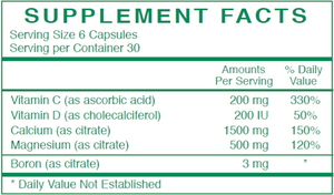 Rx Vitamins Bone Density Formula 180 Caps Helps Maintain Bone Strength