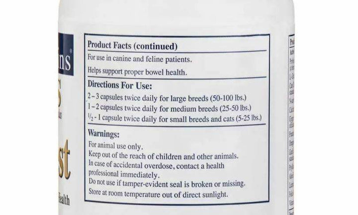 Vitaminas Rx para Mascotas NutriGest 90 Cápsulas Salud Digestiva para Perros y Gatos
