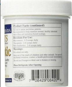 Rx Vitamins For Pets Rx Biotic Powder 2.12 oz, probiotic supplement for pets, 3 pack.