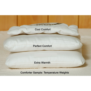 Holy Lamb Organics Comforter Premium Wool Organic Extra Warmth New Full/Queen